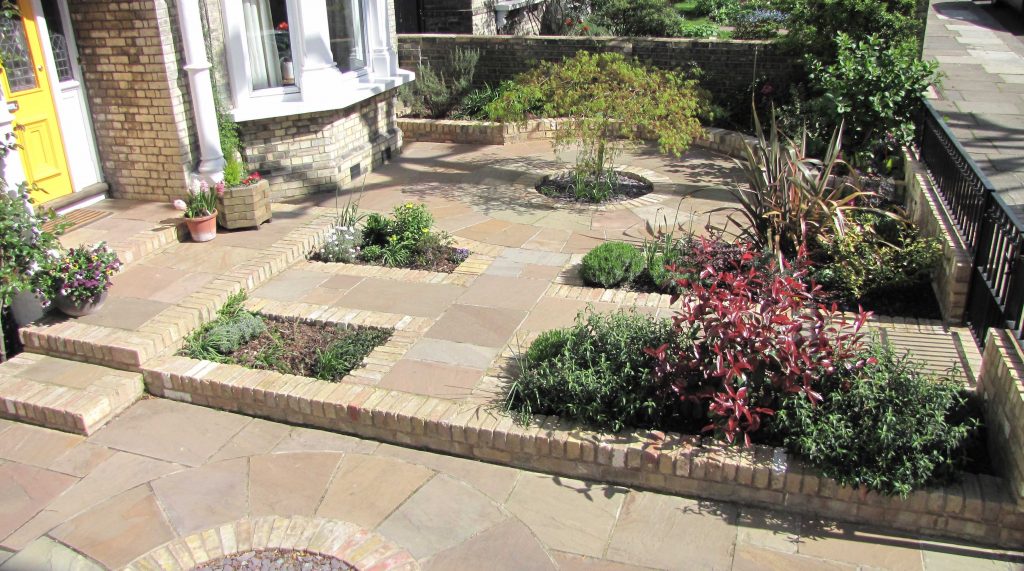 Garden design landscaping pond